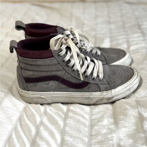Vans Old Skool Sk8Hi MTE Scotchgard Hiking Boot Shoe M 5.5 W 7 purple/ gray